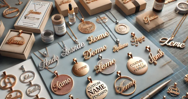 How to Use Custom Name Pendants for Marketing Your Brand